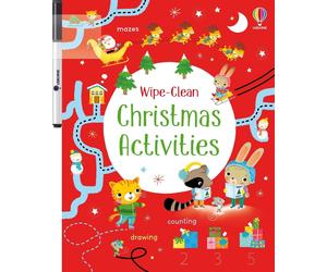 Wipe-Clean Christmas Activities by Kirsteen Robson (English) Paperback Book