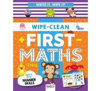 Wipe-Clean First Maths: Write It, Wipe It! (Write It, Wipe It Book)