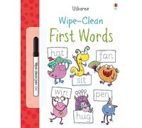 Wipe Clean First Words (Usborne Wipe Clean Books)