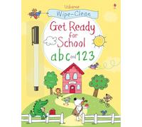 Wipe-clean Get Ready for School ABC and 123