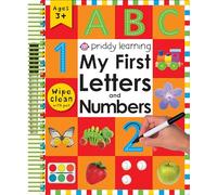 Wipe Clean Spiral: My First Letters and Numbers