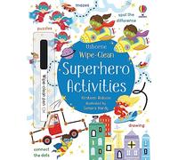 Wipe-Clean Superhero Activities
