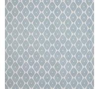 Wipe Clean Tablecloth PVC Vinyl Oilcloth Duck Egg Geometric Ovals 140cm x 150cm (55" x 59") Long