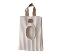 Wipe Dispenser Reusable Diaper Wipe Holder | Refillable Tissue Dispenser, Pull-Out Tissue Storage Bag for Car, Diaper Bag, Gym, Stroller