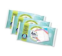 Wipe Flushable Fresh with Aloe Vera Washlets Wet Wipes Pack of 3x 30 (90)