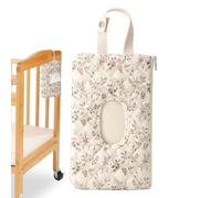 Wipe Holder - Large Capacity Pouch | Strollers Storage Bag - Portable Wipes Holder and Dispenser, Stroller Storage Container, Double-Layer Travel Portable Diaper Bag. Need Convenience During Walking