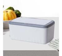 Wipe Holder - Wet Wipes Dispenser | Wipe Holder for Bathroom with Sealing Design, Bathroom Tissues Wipes Case Box, Refillable Wipes Container with Double-Layer Protection for Fresh Wipe
