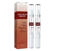 Wipe Off Moles Remover, Wipe Off Tags Mole Remover, Natural Non Irritating Liquid Moles Pen, Easy Removal of Skin Tags Moles for Face, Body, Neck, Armpit Restore Skin Health and Beauty (2pcs)