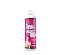 Wipe Out - Drain Unblocker | Fast-Acting Sink, Plughole Unclogger | Clears Blockages/Slow-Draining Water | Cleans and Deodorises - 500ml