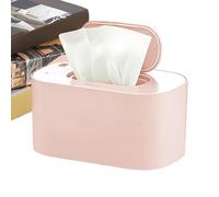 Wipe Warmer - 20x12x9.5cm Wet Wipes Dispenser, Large Capacity Silent Warmer, Wet Wipe Holder with Constant Temperature for Home, Travel, Car, Kids Care, Nursery, Changing Table, Bedside, Storage