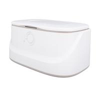 Wipe Warmer, 3 Levels Temperature Adjustable Large Capacity Wipe Warming Dispenser with 3 Speed Night Light and Spring Design for Home Travel Nursery