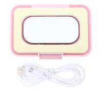 Wipe Warmer 8w Portable Wet Tissue Heating Box | ABS Body, Constant Temperature Heating, Small Size, Pink Finish, for Going out Car Use