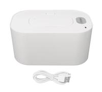 Wipe Warmer, Adjustable Temperature for Babys Comfort Keeps Wipes Warm Moist with LED Indicator Fits Standard XL Wipes Easy Access Lid for Convenient Use Ideal Diaper Changing
