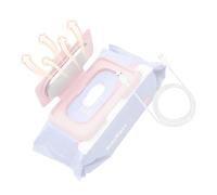 Wipe Warmer Cover, Baby Wipe Warmer, Heating Top Wet Wipes, 12x8cm Accessory, Fit for Cold Weather (Pink)