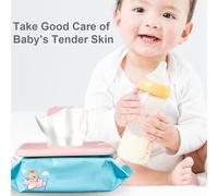 Wipe Warmer Cover, Baby Wipes Dispenser, Baby Wipe Warmer, Heating Top Wet Wipes, USB Powered Portable Fit for Cold Weather (Pink)