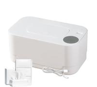 Wipe Warmer Dispenser - Even Heating Large Capacity Thermostatic Nursery Supplies - Heated Wipes Warmer - for Nursery Car Bedroom Vacation Travel Outdoor
