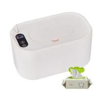 Wipe Warmer - Fast Heating Technology, Adjustable Temperature Settings, Moisture Lock Feature, Gentle Touch Wipes, Modern Design | Nighttime Diaper Change, Bedroom Convenience