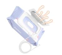 Wipe Warmer, Quickly Heat Top 4-5 Wipes, USB Powered, ABS Material for Diaper Changing in Cold Weather, Blue (White)