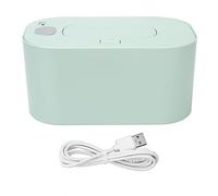 Wipe Warmer with Digital Display, Baby Wet Wipes Dispenser and Diaper Wipe Warmer Portable Diaper Wipes Warmer Large Capacity Wipes Dispenser for Babies (Green)
