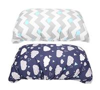 Wipeable Changing Pad Covers, Changing Table Changing Table Sheets, Baby Plush Changing Table Covers, Covers Infant for Autumn for Winter(2 pieces (whale + cloud), One size)