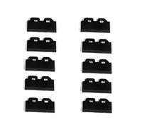 Wiper And Holder Frame Compatible With Espon DX5 DX7 Print Head Mimaki JV33 JV5 CJV30 Mutoh VJ1204 VJ1604 Printer(10PCS Black wiper)