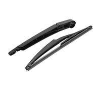 Wiper Arm Blade Set Akozon Rear Windshield Wiper Arm Blade Set 287815304R Black Replacement for DACIA SANDERO 2005-2015