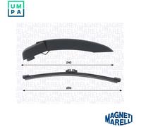 MAGNETI MARELLI 000723180470 Wiper arm set