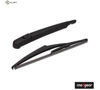 Wiper set Rear GRP (Glass fibre Reinforced Plastic) 39-0460 MAXGEAR for DACIA