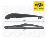 MAGNETI MARELLI 000723180433 Wiper arm set
