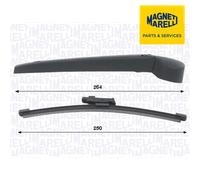 MAGNETI MARELLI 000723180446 Wiper arm set
