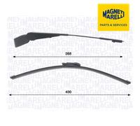 MAGNETI MARELLI 000723180466 Wiper arm set