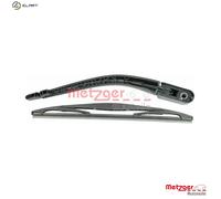 METZGER Wiper Arm 2190283 Rear with integrated wiper blade, with cap CITROËN: C1 I, PEUGEOT: 107 Hatchback, TOYOTA: Aygo