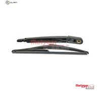 Metzger Wiper Arm 2190297 Rear with cap, integrated wiper blade – Mercedes-Benz ML-Class