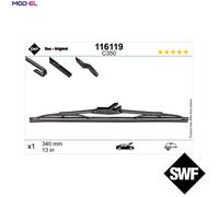 SWF Wiper Blade 116119 – Fits VW Golf IV/III, Passat B5.5/B2, Lupo, Polo, Q7