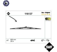 WIPER BLADE 116137 FOR HONDA CR-V/III JAZZ CIVIC/X/Hatchback/VIII INSIGHT KIA