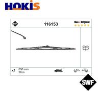 SWF Windscreen Wiper Blade 650mm 26" Fits CITROEN MERCEDES RENAULT SWF116153