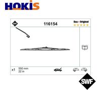 WIPER BLADE 116154 FOR MERCEDES-BENZ VITO/Van/Bus V-CLASS PEUGEOT 405/II 2.1L