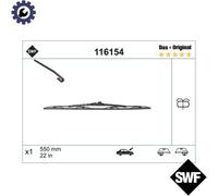 WIPER BLADE 116154 FOR MERCEDES-BENZ VITO/Van/Bus V-CLASS PEUGEOT 405/II 2.1L