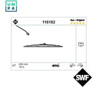 WIPER BLADE 116162 FOR RENAULT F4R761/760 2.0L 4cyl AVANTIME