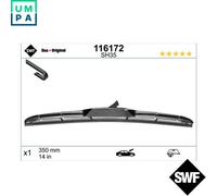 WIPER BLADE 116172 FOR HYUNDAI i30/Hatchback/Van/Kombi SANTA/FÉ/III/GRAND KIA