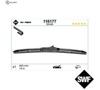 SWF Wiper Blade 116177 – Fits Abarth, Chevrolet, Fiat, Mazda, Mini, Renault, Suzuki