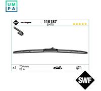 WIPER BLADE 116187 FOR MITSUBISHI TOYOTA COROLLA/Hatchback YARIS/VITZ AURIS 0.7L