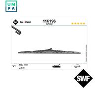 SWF Wiper Blade 116196 - for Mercedes-Benz C-Class / T-Model / CLK (124, 190)