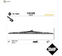 SWF Wiper Blade 116199 for Mazda 5 (CR) 2 2005-2010