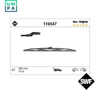 WIPER BLADE 116547 FOR RENAULT LAGUNA/Grandtour BMW 5E61 FORD FOCUSII 1.8L 6cyl