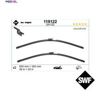 WIPER BLADE 119122 FOR MERCEDES-BENZ M 276.825 3.0L M 276.954 3.5L 6cyl SL 8cyl