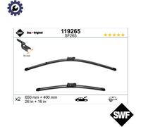 WIPER BLADE 119265 FOR PEUGEOT 2008/Van 208/Hatchback FIAT TIPO CITROËN 1.5L