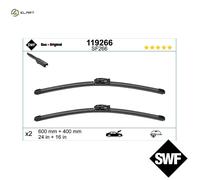 SWF Wiper blade RENAULT,DACIA 119266 288908484R,288908753R,288909527R 288908484R