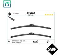 WIPER BLADE 119266 FOR DACIA B4D419 H5D490 H4D470/480 1.0L 3cyl SANDERO III