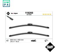 SWF Wiper blade RENAULT,DACIA 119266 288908484R,288908753R,288909527R 288908484R